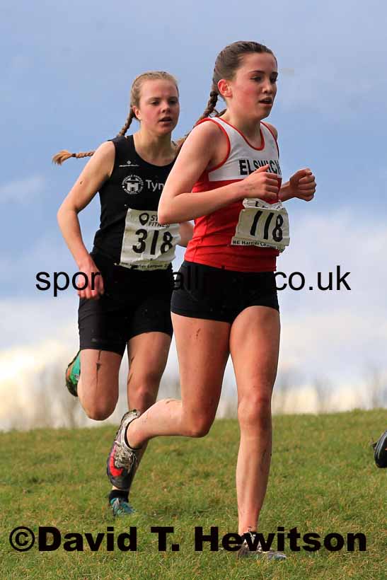 Girls under-15s Davison Shield 2023 Start Fitness Sherman Cup and Davison Shield, Temple Park, South Shield,   Photo: David T. Hewitson/Sports for All Pics